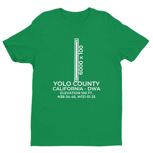 dwa davis woodland winters ca t shirt, Green