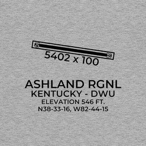 dwu ashland ky t shirt, Gray