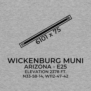 e25 wickenburg az t shirt, Gray