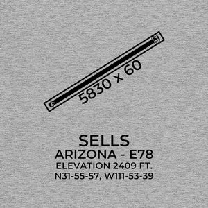 e78 sells az t shirt, Gray