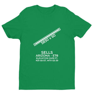 e78 sells az t shirt, Green