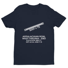 Load image into Gallery viewer, ebd williamson wv t shirt, Navy