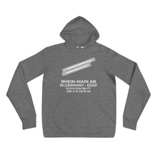 Load image into Gallery viewer, RHEIN-MAIN AB (FRF; EDAF) in FRANKFURT; GERMANY c.1982 Hoodie