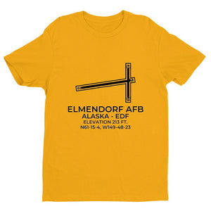 edf anchorage ak t shirt, Yellow