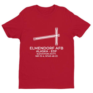 edf anchorage ak t shirt, Red