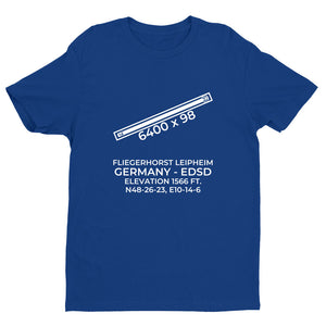 FLIEGERHORST LEIPHEIM (EDSD) in BAVARIA; GERMANY c.1990 T-Shirt