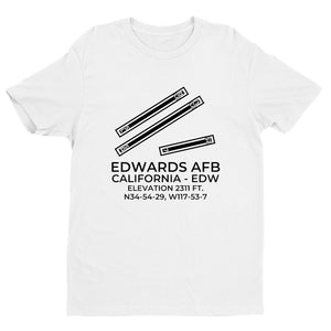 EDWARDS AFB near EDWARDS; CALIFORNIA (EDW; KEDW) T-Shirt