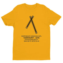 Load image into Gallery viewer, efk newport vt t shirt, Yellow