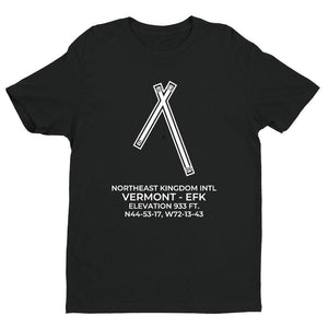 efk newport vt t shirt, Black