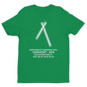 efk newport vt t shirt, Green