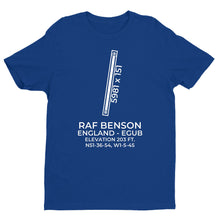 Load image into Gallery viewer, RAF BENSON (BEX; EGUB) in OXFORDSHIRE; ENGLAND T-Shirt