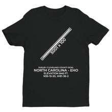 Load image into Gallery viewer, eho shelby nc t shirt, Black