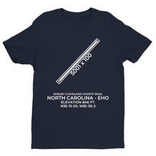 Load image into Gallery viewer, eho shelby nc t shirt, Navy