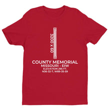 Load image into Gallery viewer, eiw new madrid mo t shirt, Red