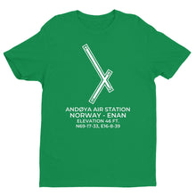 Load image into Gallery viewer, ANDØYA AIR STATION (ANX; ENAN) in NORDLAND; NORWAY T-Shirt