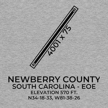 Load image into Gallery viewer, eoe newberry sc t shirt, Gray
