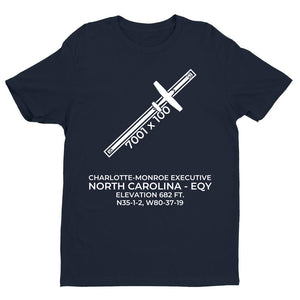 CHARLOTTE-MONROE EXECUTIVE in MONROE; NORTH CAROLINA (EQY; KEQY) T-Shirt