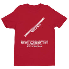 Load image into Gallery viewer, eqy monroe nc t shirt, Red