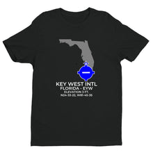 Load image into Gallery viewer, KEY WEST INTL in KEY WEST; FLORIDA (EYW; KEYW) T-Shirt