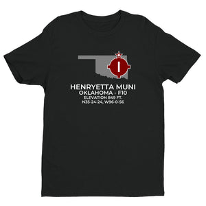 HENRYETTA MUNI near HENRYETTA; OKLAHOMA (F10) T-Shirt