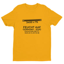 Load image into Gallery viewer, FEUCHT ARMY AIRFIELD (EDIG) outside NUREMBERG; GERMANY T-Shirt