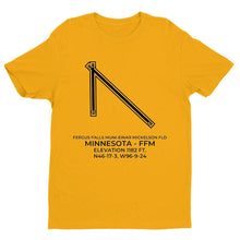 Load image into Gallery viewer, ffm fergus falls mn t shirt, Yellow