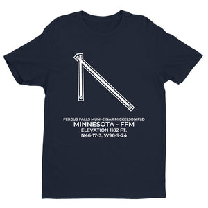 ffm fergus falls mn t shirt, Navy
