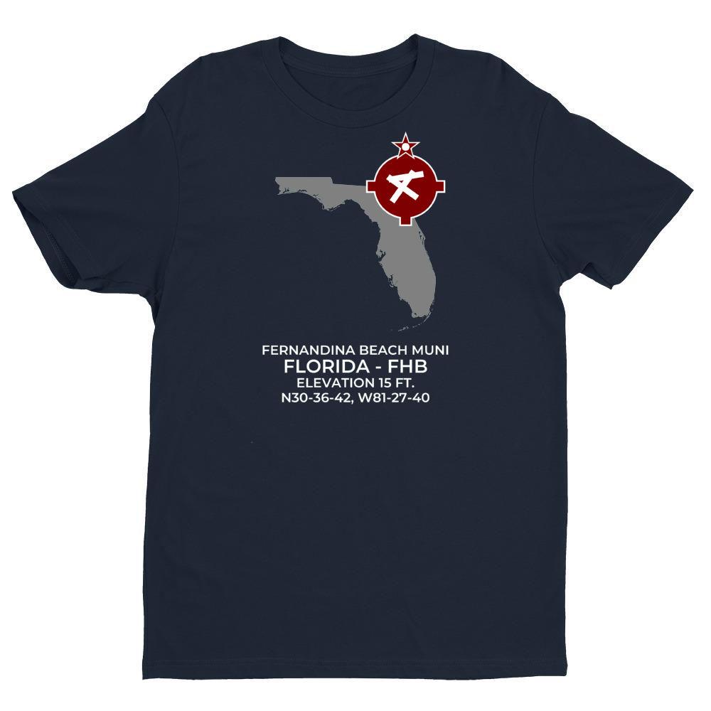 FHB facility map in FERNANDINA BEACH; FLORIDA, Navy