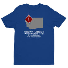 Load image into Gallery viewer, FRIDAY HARBOR; WASHINGTON (FHR; KFHR) T-Shirt