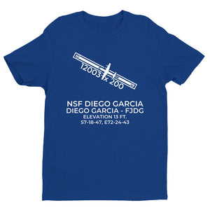 NSF DIEGO GARCIA (FJDG) in DIEGO GARCIA; BRITISH INDIAN OCEAN TERRITORY T-Shirt