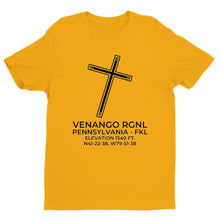 Load image into Gallery viewer, fkl franklin pa t shirt, Yellow