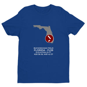 BUCKINGHAM FIELD (FL59) near FORT MYERS; FLORIDA (FL) T-Shirt