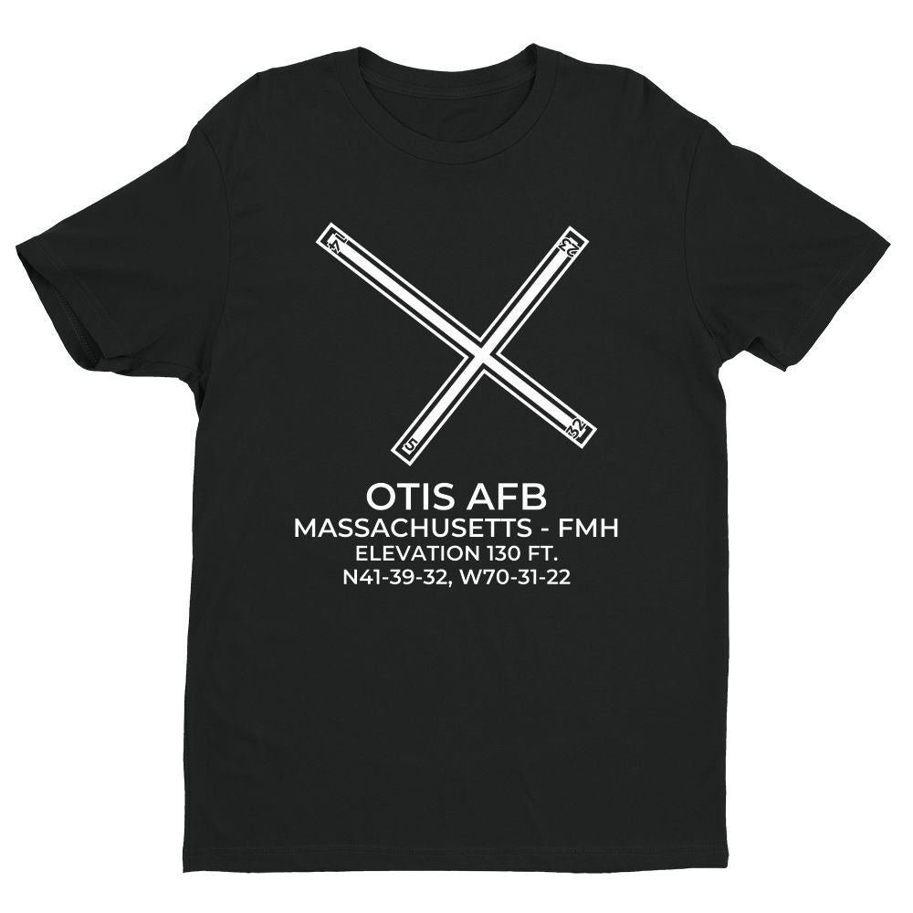OTIS AFB (FMH; KFMH) in CAPE COD; MASSACHUSETTS (MA) c.1977 T-Shirt