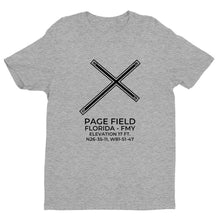 Load image into Gallery viewer, FMY facility map in FORT MYERS; FLORIDA