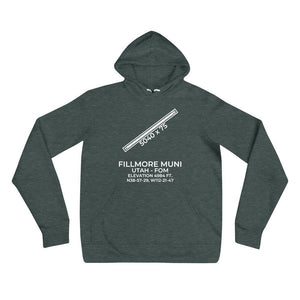 FOM facility map in FILLMORE; UTAH Hoodie