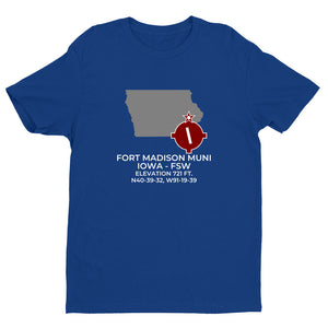 FORT MADISON MUNI in FORT MADISON; IOWA (FSW; KFSW) T-Shirt