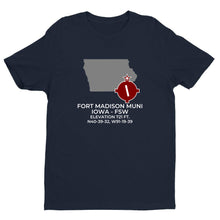 Load image into Gallery viewer, FORT MADISON MUNI in FORT MADISON; IOWA (FSW; KFSW) T-Shirt