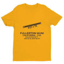 Load image into Gallery viewer, ful fullerton ca t shirt, Yellow
