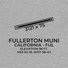 Load image into Gallery viewer, ful fullerton ca t shirt, Gray
