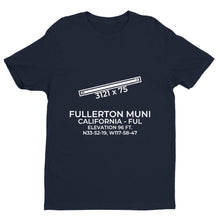 Load image into Gallery viewer, ful fullerton ca t shirt, Navy
