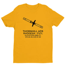Load image into Gallery viewer, SIAI-MARCHETTI SF.260 at THORNHILL AFB (GWE; FVTL) in RHODESIA c.1979 T-Shirt