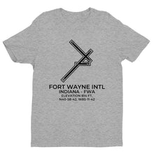 Load image into Gallery viewer, FWA facility map in FORT WAYNE; INDIANA