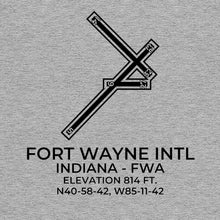 Load image into Gallery viewer, fwa fort wayne in t shirt, Gray