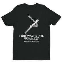 Load image into Gallery viewer, fwa fort wayne in t shirt, Black
