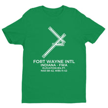 Load image into Gallery viewer, fwa fort wayne in t shirt, Green