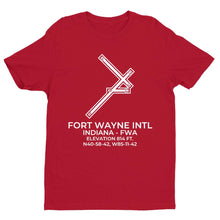 Load image into Gallery viewer, fwa fort wayne in t shirt, Red
