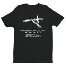 Load image into Gallery viewer, FORT LAUDERDALE EXECUTIVE in FORT LAUDERDALE; FLORIDA (FXE; KFXE) T-Shirt