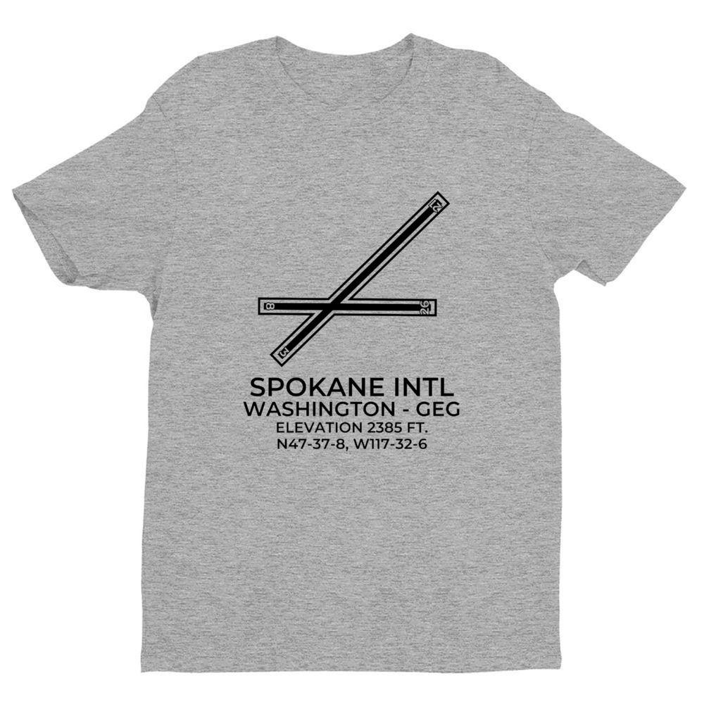 GEG facility map in SPOKANE; WASHINGTON