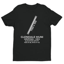 Load image into Gallery viewer, geu glendale az t shirt, Black