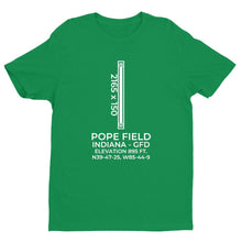 Load image into Gallery viewer, gfd greenfield in t shirt, Green